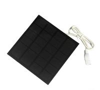 6W2V Solar Charging Panel with USB Output for Power Needs Outdoors