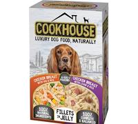 6x 100g COOKHOUSE 100% Natural & Complete Luxury Wet Dog Food