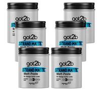 6X 100Ml Schwarzkopf Got2B Strandmatte Matt-Paste Surfer Look For Surfer Looks