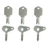 6X 10X Forklift key 1430 1600 keys replacement for Hyster/Caterpillar/Yale with universal key replacement for JCB Lucas MF
