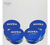 6x 150ml NIVEA Cream Container Maintains And Pampering Every Skin Type Texture