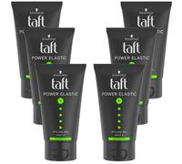 6x 150ml Schwarzkopf Taft Men Power Elastic Gel Styling Unbreakable Hal