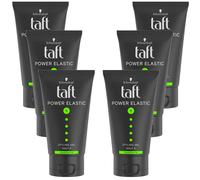 6X 150Ml Schwarzkopf Taft Men Power Elastic Gel Unbreakable Hold