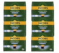 6X 18 Jacobs Crema Pads Mild Coffee Roasted Coffee Creamy Taste UTZ Certified