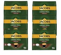 6X 18 Jacobs Crema Pads Strong Coffee Roast Coffee Creamy Flavor