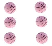 6x 2.5'' Rubber Bouncy Balls EVA Jumping Ball Party Bag Fillers Toy Pink