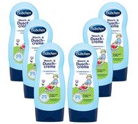 6X 230Ml Bübchen Wash & Shower Cream Classic With Almond Oil And 1/3 Baby Lotion