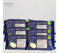 6x 25 Nivea Cream Care Cleansing Wipes Makeup Remover Especially Nourishing