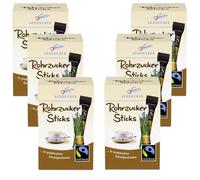 6x 250g South Sugar Cane Sugar Sticks 50 Pieces in Practical Single Portions