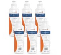 6X 250ml Cytolax Ultrasound Gel, Thick Clear | Conductive High Viscosity Clear Transmission Gel | Doppler Machine | Hypoallergenic Non Irritating Non Staining, UKCA CE Certified