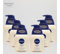 6x 250ml Nivea Creme Soft Liquid Soap Hand Soap Pump Dispenser