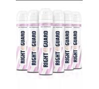 6X 250ML RIGHT GUARD AERO SOFT ANTI-PERSPORANT FOR WOMEN