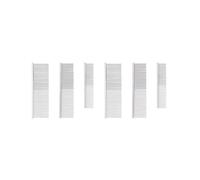 6X 3 Sizes Paper Quilling Tool Comb Carding Holder Create Strip Loops Silver Stainless Steel Teeth Paper Quilling Tool