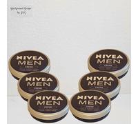 6X 30Ml Nivea Men Cream For Face, Body And Hands Normal & Dry Skin