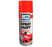 6x 400ml Red Gloss Spray Paint, Automotive Paint Sprayer, Multipurpose Exterior Black Spray Paint Matt, Interior Metal Spray Paint, for Cars, Bikes,Vans, Metal, Wood