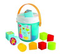 6X ABC Colorful Sorting Buckets 11 Piece Set Shapes Sandbox Toys Kids Garden