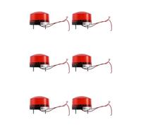 6X AC 220V Industrial LED Flash Strobe Light Accident Warning Lamp Red LTE-5061 De