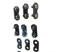 6X All Chain Joiner Links 3 Brands 8 0063 Metal Connector Set for Joining Saw Chains Tough Replacement Parts Compatible X Chainsaw Over Black with 174mm (325)