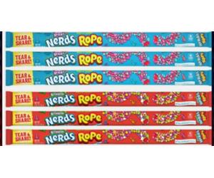 6X American Candy Assorted Nerds Rope Sweets Rainbow Very Berry Usa Imported