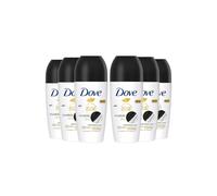 6x 'Antiperspirant' Advanced Care Deodorant 48H, 50ml Dove White One Size