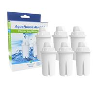 6X AquaHouse AH-PBC Compatible Filter for BRITA Classic Water Filter Cartridge jugs, Kenwood, Laica, PearlCo, Dafi, Universal Classic Jug Filter