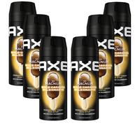 6x AXE Magnum Gold Caramel Billionaire Deodorant Body Spray, Aluminum-Free