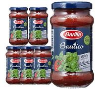 6x Barilla Basilico Italian Tomato Sauce with Basil 400g Ready to Eat!