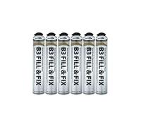 6X Bond It Gun Grade Expanding PU Fill and Fix Gap Filler Contractors Window 750ml