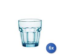 6x Bormioli Rocco Glasses Rockbar Rocks in Glass 27cl
