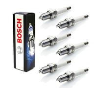 6x Bosch Double Platinum Spark Plugs Genuine Engine Ignition Service Set/Kit