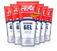6x Brylcreem Extreme Gel 150ml - Ultimate Hold Hair Styling