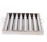 6x Canopy Grease Baffle Filter Stainless Steel Kitchen Extraction Hood 495x495mm