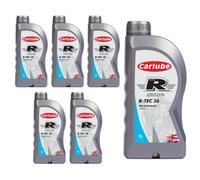 6X Carlube Engine Oil 1L Triple R 20W50 Api Sb Cb Mineral 1 Litre R-Tec 38 Kck001