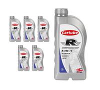 6X Carlube Engine Oil Triple R 5W20 C5 Fully Synthetic 1 Litre R-Tec 14 1L