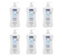 6X Chicco Baby Moments Shampoo Hypoallergenic 500ml No Tears!