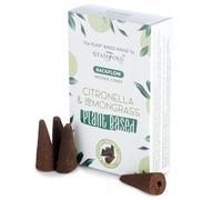 6x Citronella & Lemongrass Backflow Incence Cones Premium Plant Based Stamford Incense Cones