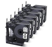 6X Compatible with Dymo D1 Label Tape 45013 a45013 12mm x 7m S0720530