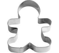 6x Cookie Cutter Gingerman 8 CM Stainless Steel Cookies Form Cutter Christmas