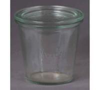 6X Cucinare Round Edge 290Ml Weck Jar Round Edge Lid Canning Jar