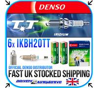 Denso TT Iridium SIP TwinTip Spark Plug IKBH20TT 4705 Pack of 6 Replac DFH6B-11A
