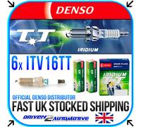 6x DENSO ITV16TT IRIDIUM TT PLUGS FOR ALFA ROMEO BRERA 3.2 JTS Q4 01.06-06.10