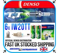 6x DENSO IW20TT IRIDIUM TT SPARK PLUGS for toyota CELICA SUPRA 2.8 08.81-12.85