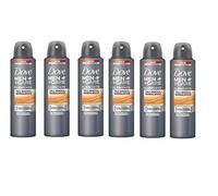 6x Dove Men+Care Elements Talcum Minerals & Sandalwood Deo Deodorant Spray 150ml 48h!