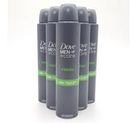 6X DOVE MEN+CARE FRESH ANTI-PERSPIRANT DEODORANT BIG 200ML