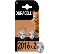 Duracell DURACELL BOTON LITIO 3V 2016 DL/CR2016 pilas pack x 2 uds
