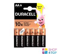 6x Duracell AA LR6 1.5V Alkaline Batteries MN1500 E91 Mignon