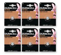 6x DURACELL CR1616 Batteries 1616 DL1616 3V Lithium Coin Cell Button Battery