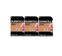 6X Duracell LR54 LR1130 V10GA 189 191 (3 Blister Packs of 2 Batteries)