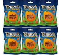 6x Easter Terrys Chocolate Orange Mini Eggs 70g Easter Chocolate Bundle For Women Men and Kids By Bhakti Trading Ltd