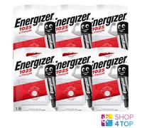 6x Energizer CR1025 3V Lithium Coin Cell Batteries For Watches & Car Keys